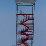 Çelik Yangın Merdiveni projesi
